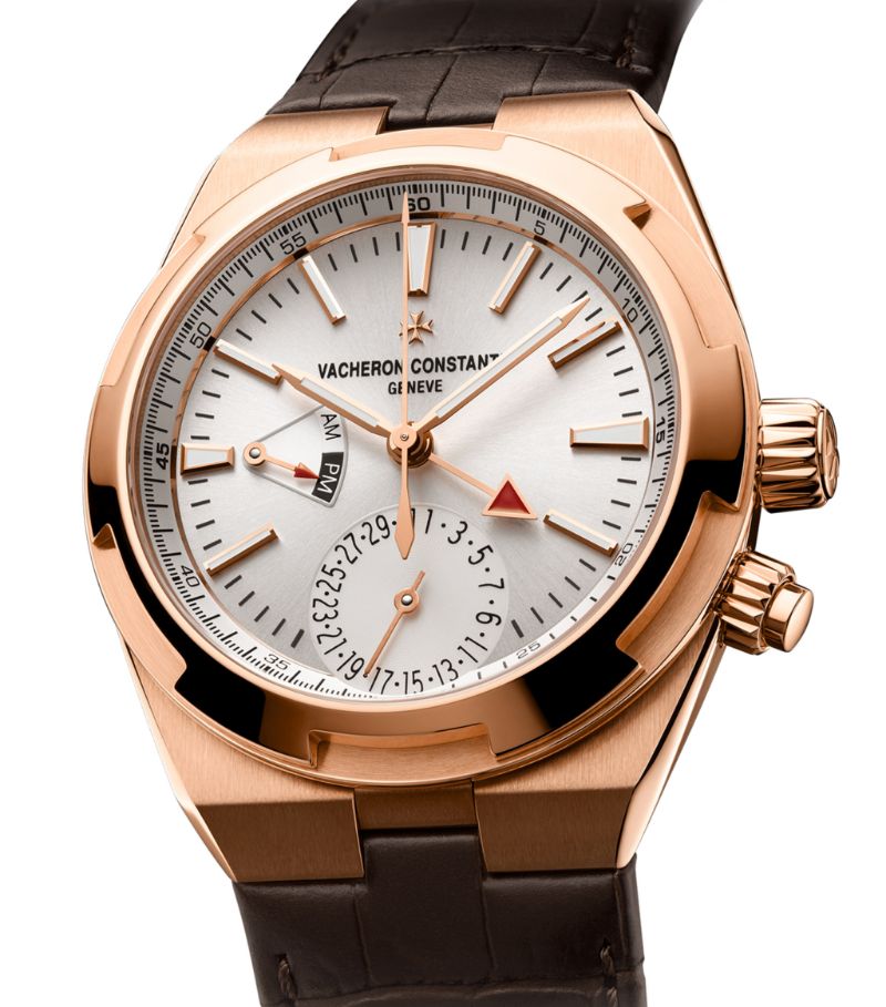 Vacheron overseas rose on sale gold