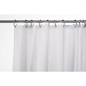 Croydex Hygiene 'n' Clean Bathroom Shower Curtain - White