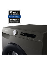 Load image into Gallery viewer, Samsung Series 5+ DV90T5240AN Heat Pump Tumble Dryer, 9kg Load, Graphite
