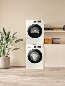 Samsung Series 4 WW90T4040CE Freestanding HygieneSteam™ Washing Machine, 9kg Load, 1400rpm Spin, White