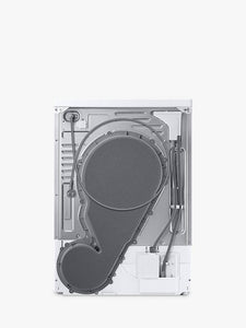 Samsung Series 5 DV80TA020AE Freestanding Heat Pump Tumble Dryer, 8kg Load, White
