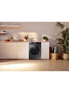 Samsung WW90T986DSX Freestanding Washing Machine, 9kg Load, 1600rpm Spin, Graphite