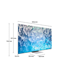 Samsung (2022) Neo QLED HDR 4000 8K Ultra HD Smart TV, 85 inch with TV