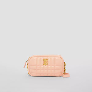 Quilted Leather Mini Lola Camera Bag