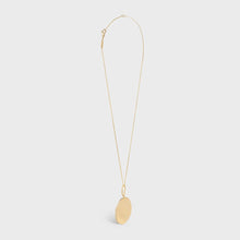 Load image into Gallery viewer, MEDAILLE CELINE LARGE NECKLACE IN YELLOW GOLD AND DIAMONDS
