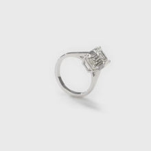 Load and play video in Gallery viewer, DB Classic emerald-cut diamond ring
