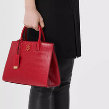 Load image into Gallery viewer, Mini Embossed Leather Frances Bag
