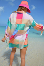 Load image into Gallery viewer, Blondie shirt in Maldives check

