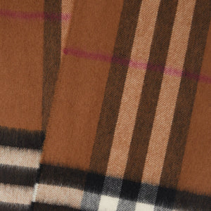 Exaggerated Check Cashmere Scarf – Online Exclusive