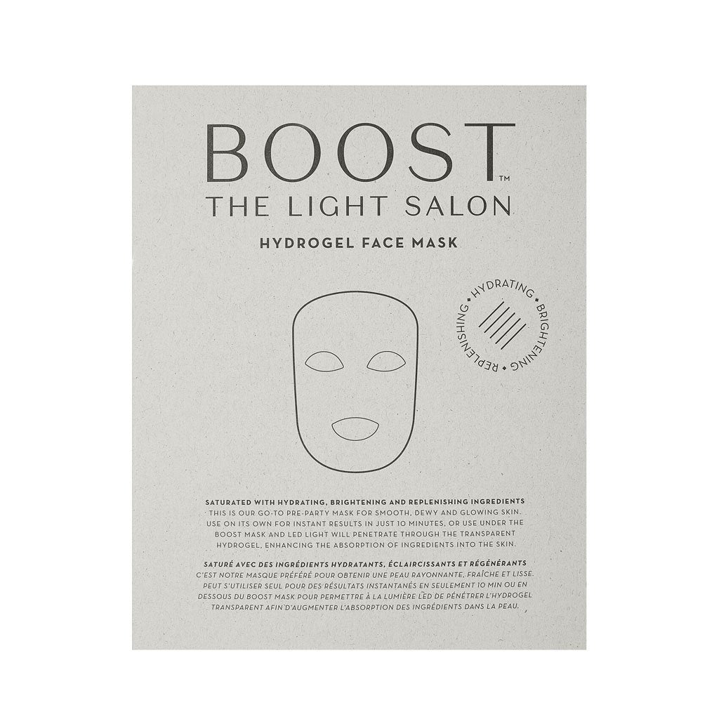 BOOST HYDROGEL FACE MASK - 3 PACK