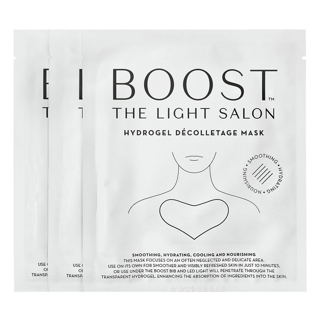 BOOST HYDROGEL DÉCOLLETAGE MASK - 3 PACK