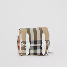 Load image into Gallery viewer, Check Cotton Crossbody Bag
