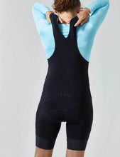 Load image into Gallery viewer, Womens Pro Blackout Therma Bib Shorts
