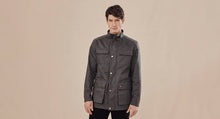 Load image into Gallery viewer, Edwinstowe Waxed Cotton Field Jacket

