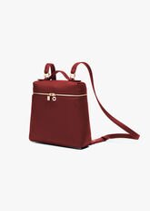 Extra Pocket Backpack in Dyed Calf Skin Rouge Basque Loro Piana –  Instoreexpert