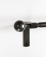Load image into Gallery viewer, Gunmetal Metal Curtain Pole
