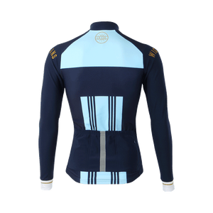 Le Col By Wiggins Pro Aqua Zero Stripe Long Sleeve Jersey