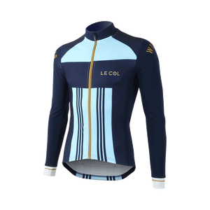 Le Col By Wiggins Pro Aqua Zero Stripe Long Sleeve Jersey