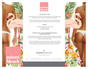 Miami Bleach Brochure - Female (Wholesale)