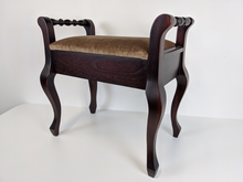 Load image into Gallery viewer, Woodhouse MS401SD Classic Solo Box Piano Stool; Light Rosewood &amp; Dralon Seat
