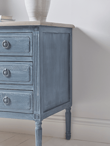 NEW Distressed Three Drawer Chest