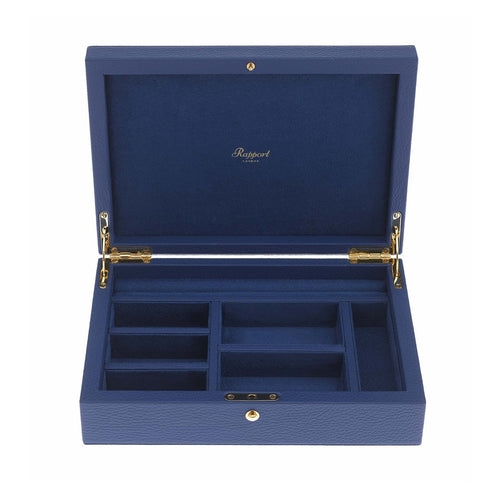 Rapport-Ladies-Diana Large Jewellery Box-Blue