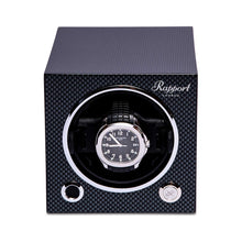 Load image into Gallery viewer, Rapport-Watch Winder-Evo Single Watch Winder-Carbon Fibre
