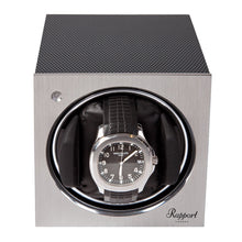 Load image into Gallery viewer, Rapport-Watch Winder-Tetra Mono Watch Winder-Carbon Fibre
