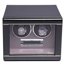 Load image into Gallery viewer, Rapport-Watch Winder-Formula Duo Watch Winder-Carbon Fibre
