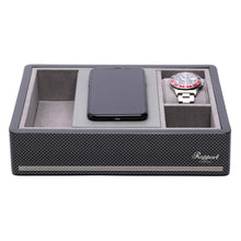Load image into Gallery viewer, Rapport-Watch Accessories-Wireless Charging Tray Carbon Fibre-
