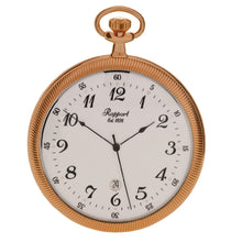 Load image into Gallery viewer, Rapport-Watch Accessories-Slim Open Face Pocket Watch-Rose Gold
