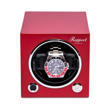 Load image into Gallery viewer, Rapport-Watch Winder-Evo Single Watch Winder-Crimson Red
