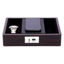 Load image into Gallery viewer, Rapport-Watch Accessories-Wireless Charging Tray Macassar-
