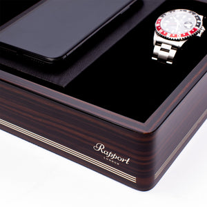 Rapport-Watch Accessories-Wireless Charging Tray Macassar-