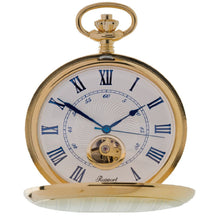 Load image into Gallery viewer, Rapport-Watch Accessories-Full Hunter Gold Plated Pocket Watch 52mm-Gold
