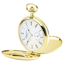 Load image into Gallery viewer, Rapport-Watch Accessories-Mechanical Double Hunter Pocket Watch-
