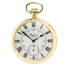 Load image into Gallery viewer, Rapport-Watch Accessories-Mechanical Open Face Pocket Watch-Gold
