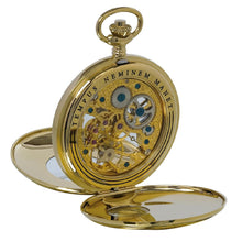 Load image into Gallery viewer, Rapport--Mechanical Half Hunter Pocket Watch 53mm-

