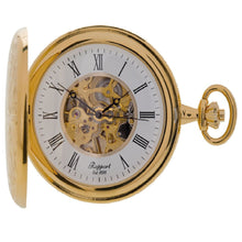 Load image into Gallery viewer, Rapport--Full Hunter Pocket Watch 50mm-Gold
