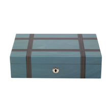 Load image into Gallery viewer, Rapport-Ladies-Jewellery Box with Stripes-

