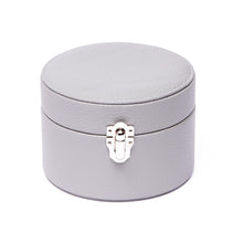 Load image into Gallery viewer, Rapport-Ladies-Grey Round Jewellery Box-
