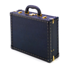 Load image into Gallery viewer, Rapport-Ladies-Navy Blue Studded Jewellery Case-
