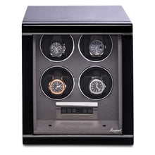 Load image into Gallery viewer, Rapport-Watch Winder-Formula Quad Watch Winder-Black
