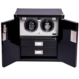 Rapport-Watch Winder-Two Watch Mariners Chest-Ebony