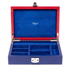 Load image into Gallery viewer, Rapport-Ladies-Red and Blue Jewellery Box-
