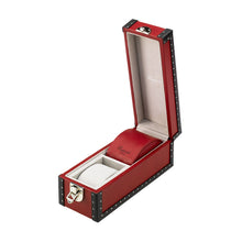 Load image into Gallery viewer, Rapport-Watch Box-Kensington Two Watch Box-Red
