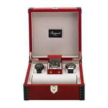 Load image into Gallery viewer, Rapport-Watch Box-Kensington Six Watch Box-Red
