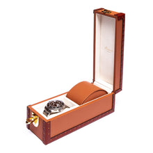 Load image into Gallery viewer, Rapport-Watch Box-Kensington Two Watch Box-Tan
