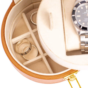 Rapport-Watch Box-Vintage Round Watch Box-
