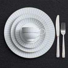 Load image into Gallery viewer, ADRIAN GREY 40 PIECE DINNERWARE SET, SERVICE FOR 8
